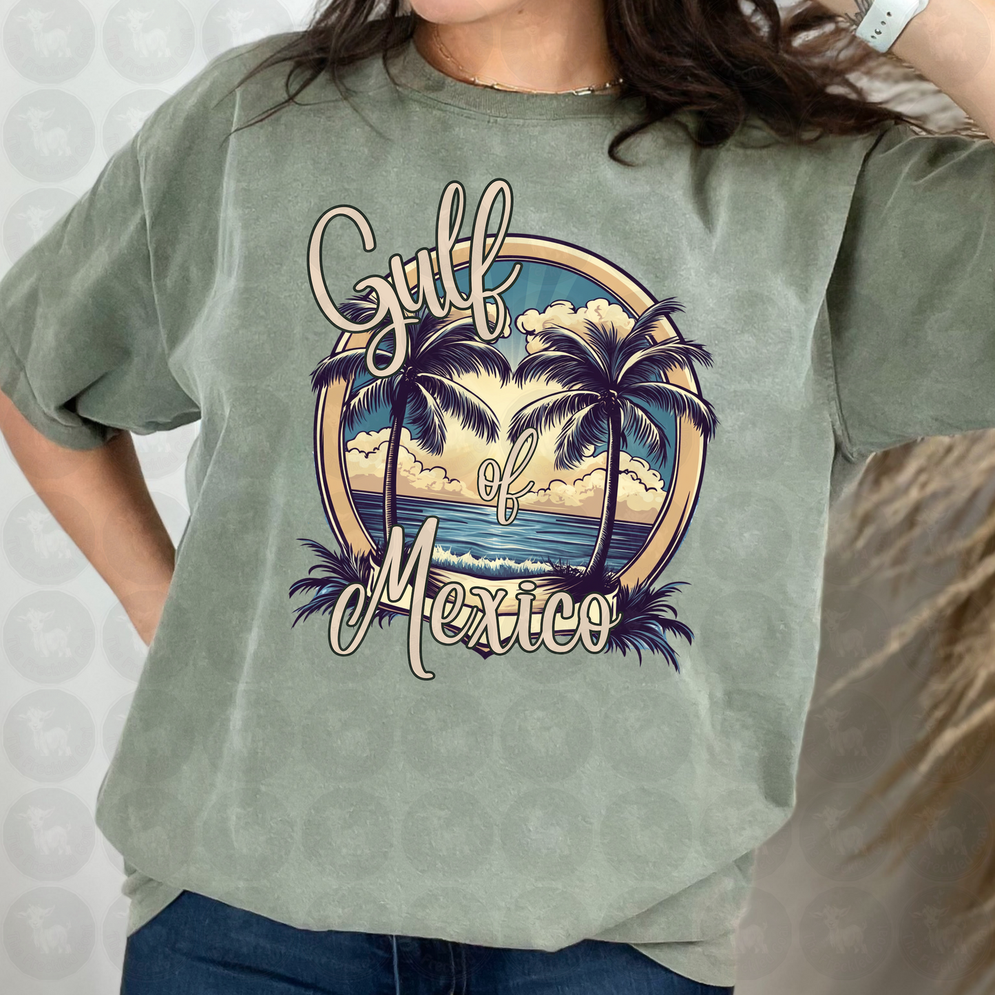 Gulf of Mexico Trees Digital Design Download