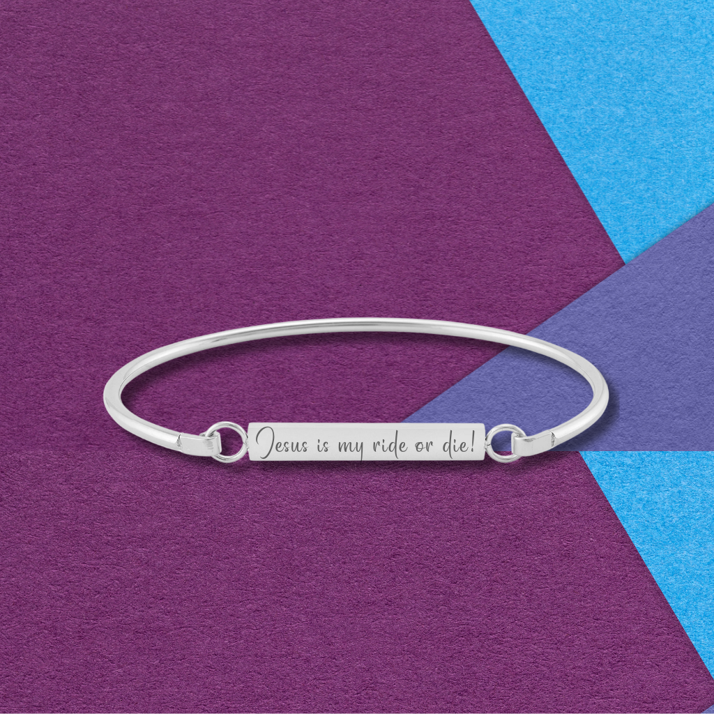 Blank Flat Bar Bracelet (Engravable)