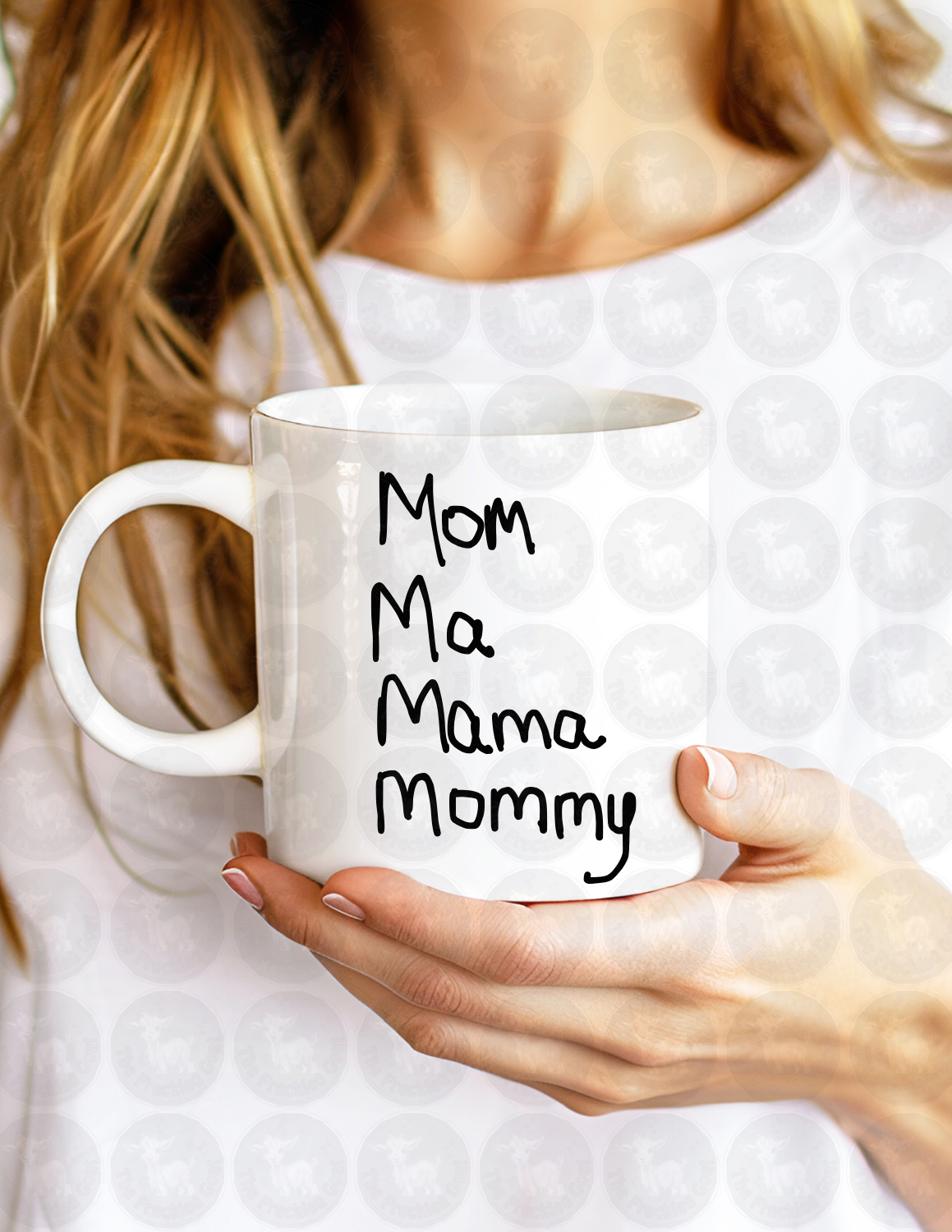 Mom Ma Mama Mommy Handwritten Wall Art | Minimalist Mother’s Day Printable | Nursery or Playroom Decor for Moms | Funny Kid Language Sign