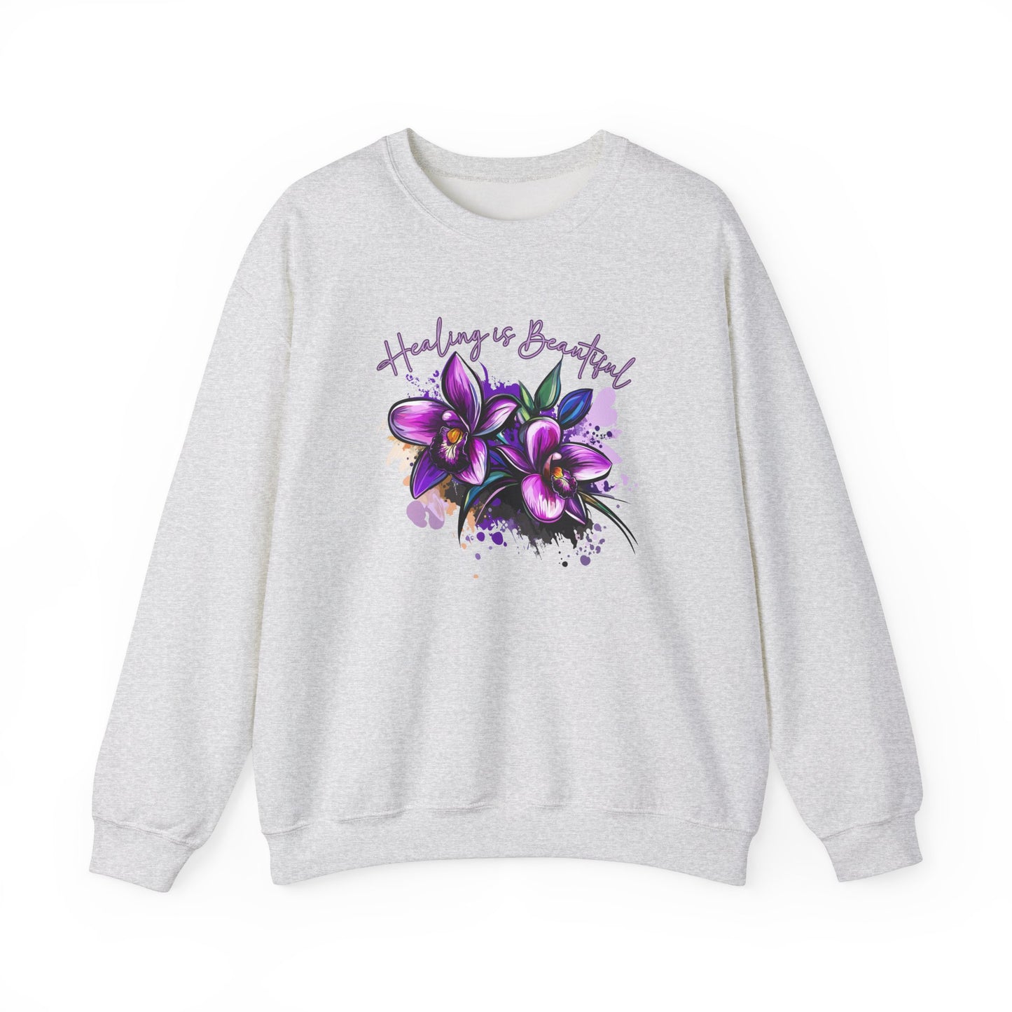 Healing is Beautiful -Unisex Heavy Blend™ Crewneck Sweatshirt