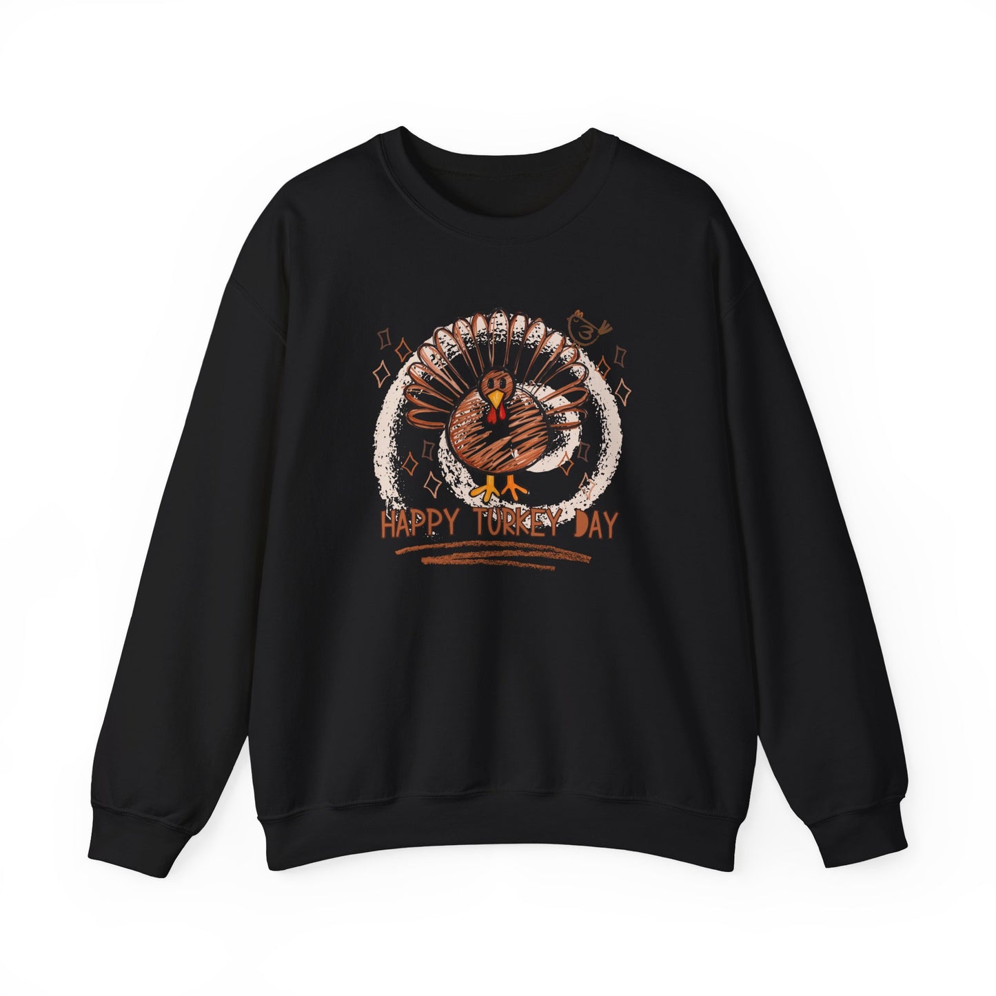 Happy Turkey Day Thanksgiving Holiday Sweatshirt