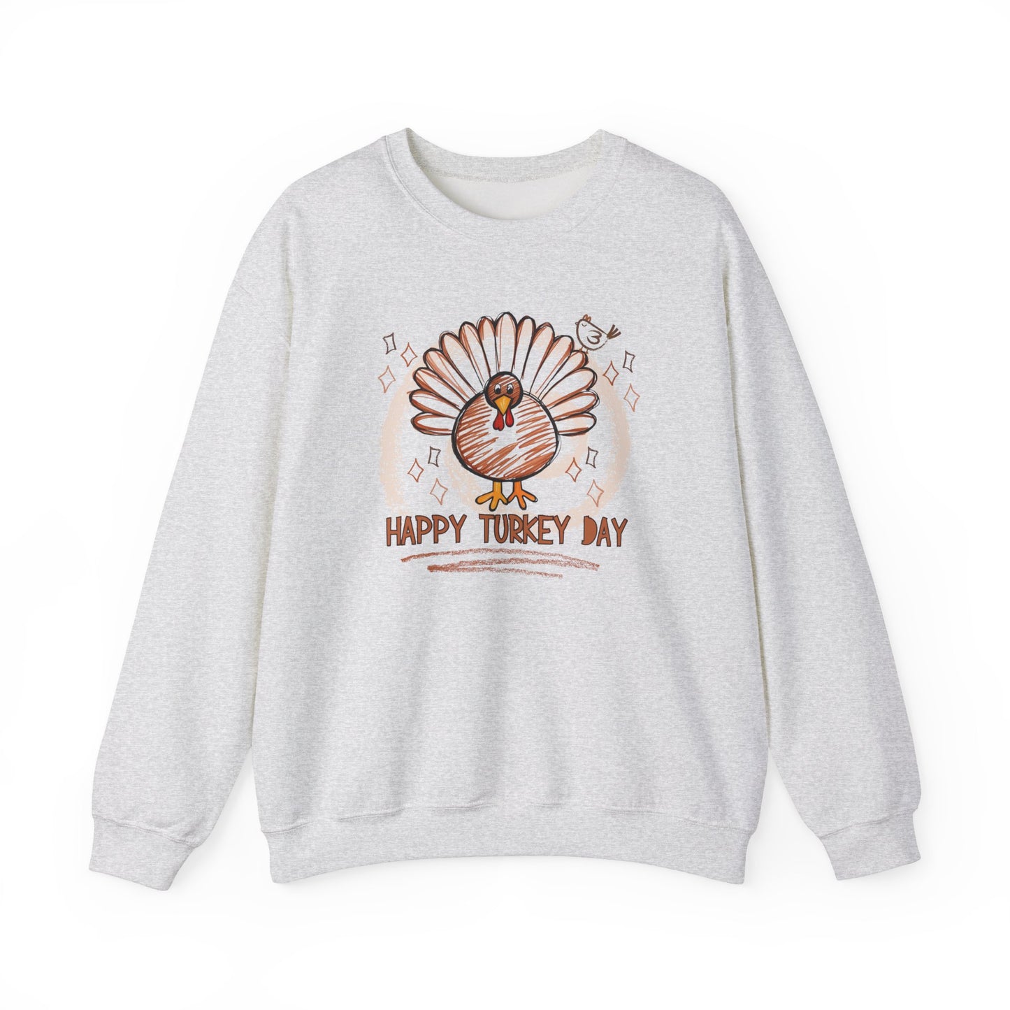 Happy Turkey Day Thanksgiving Holiday Sweatshirt