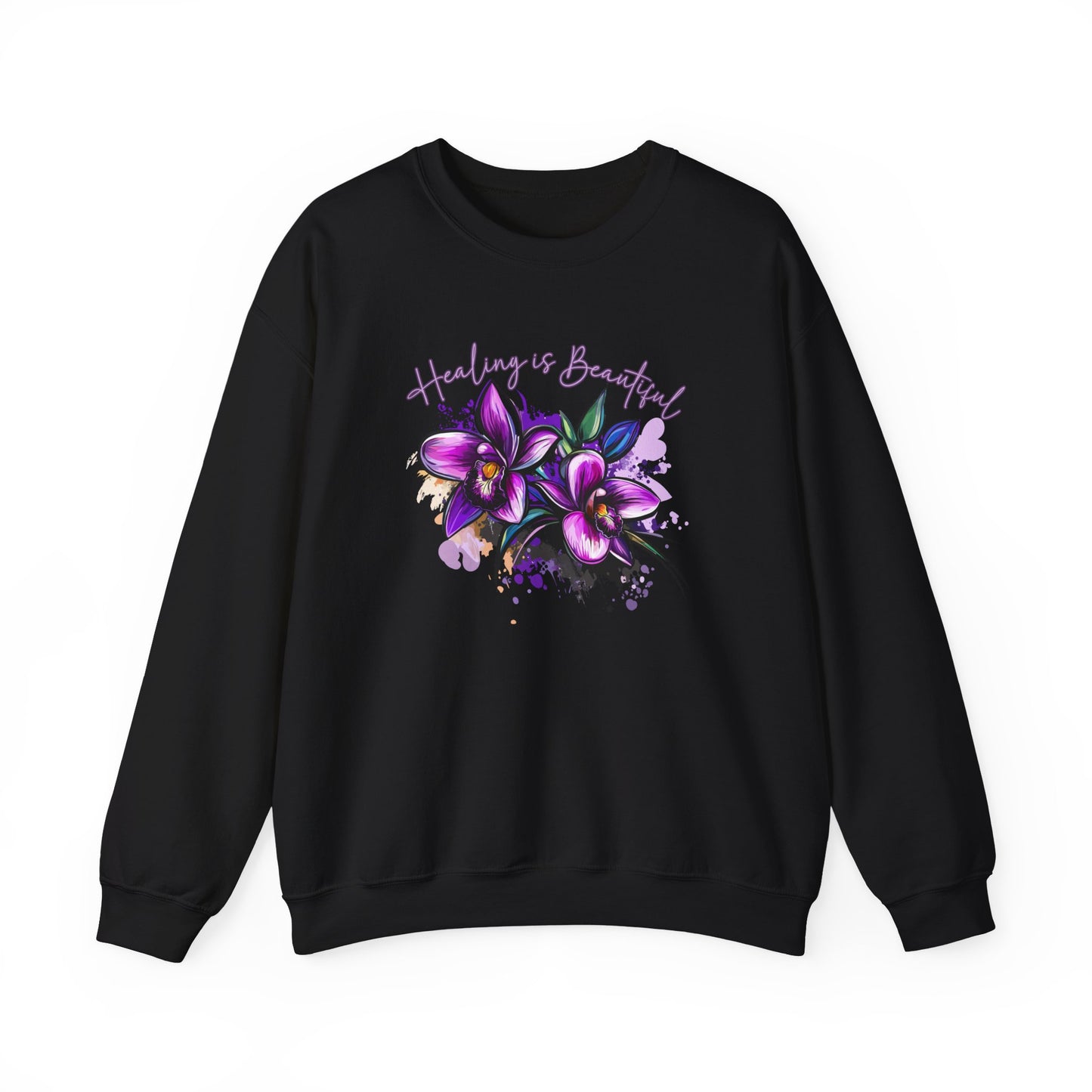 Healing is Beautiful -Unisex Heavy Blend™ Crewneck Sweatshirt