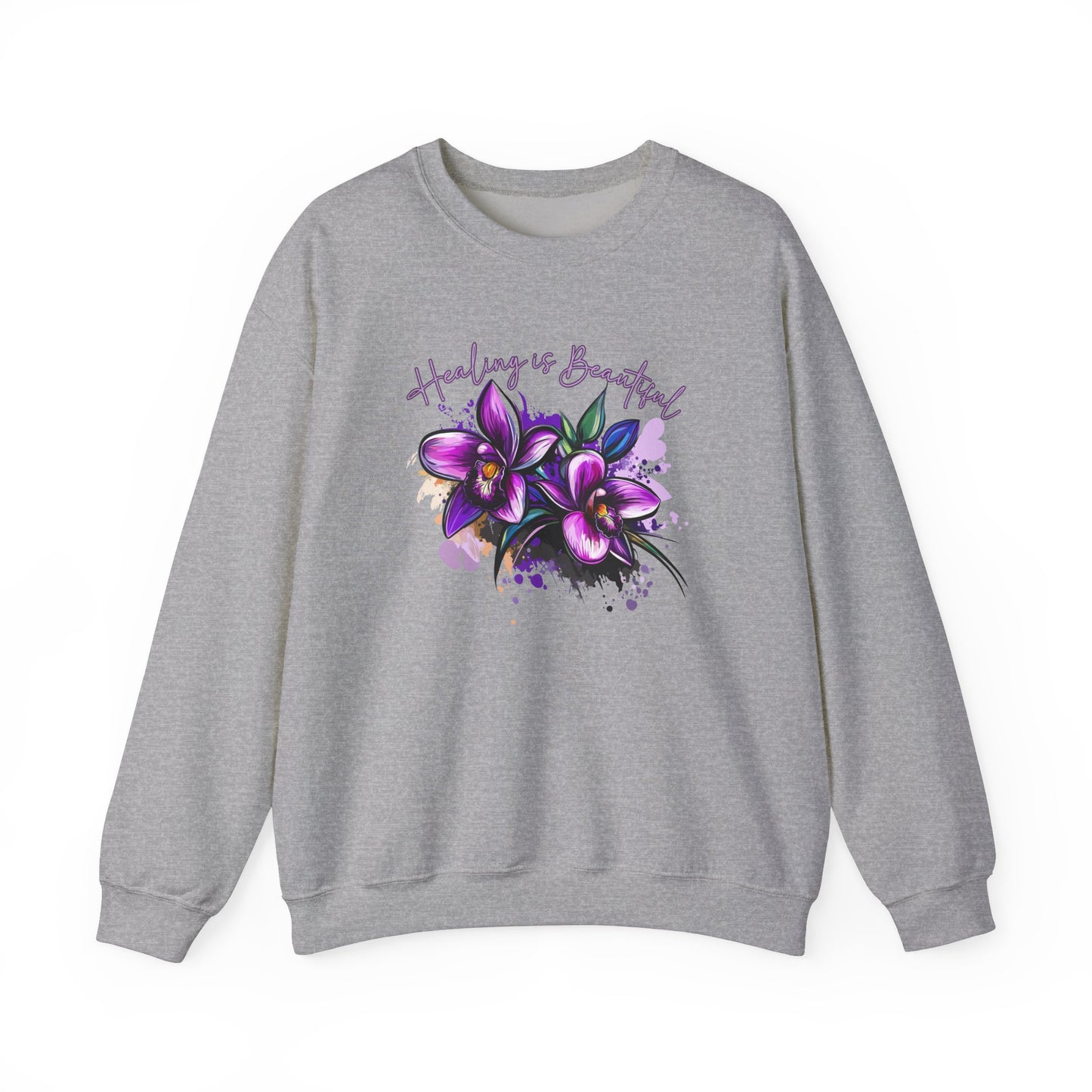 Healing is Beautiful -Unisex Heavy Blend™ Crewneck Sweatshirt