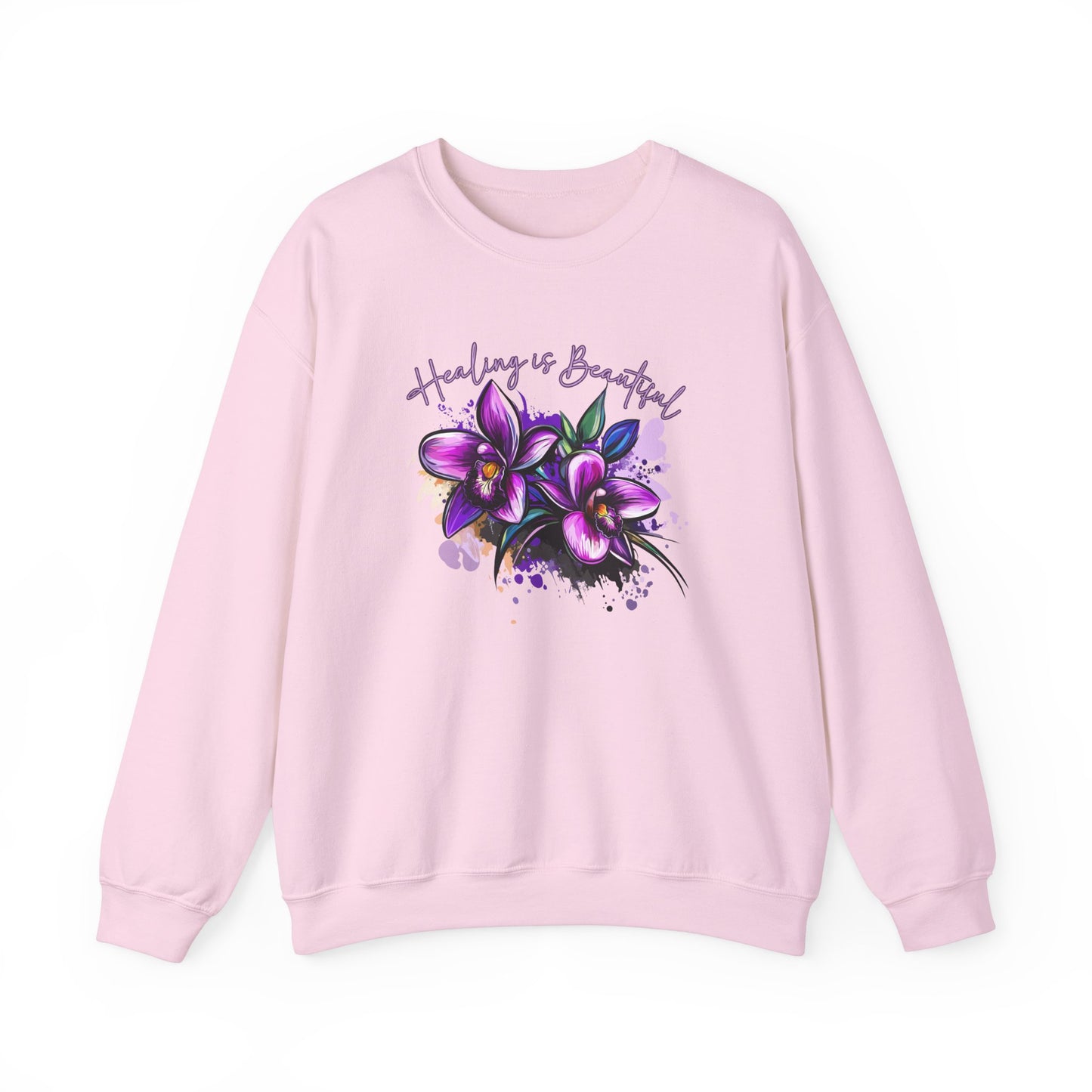 Healing is Beautiful -Unisex Heavy Blend™ Crewneck Sweatshirt