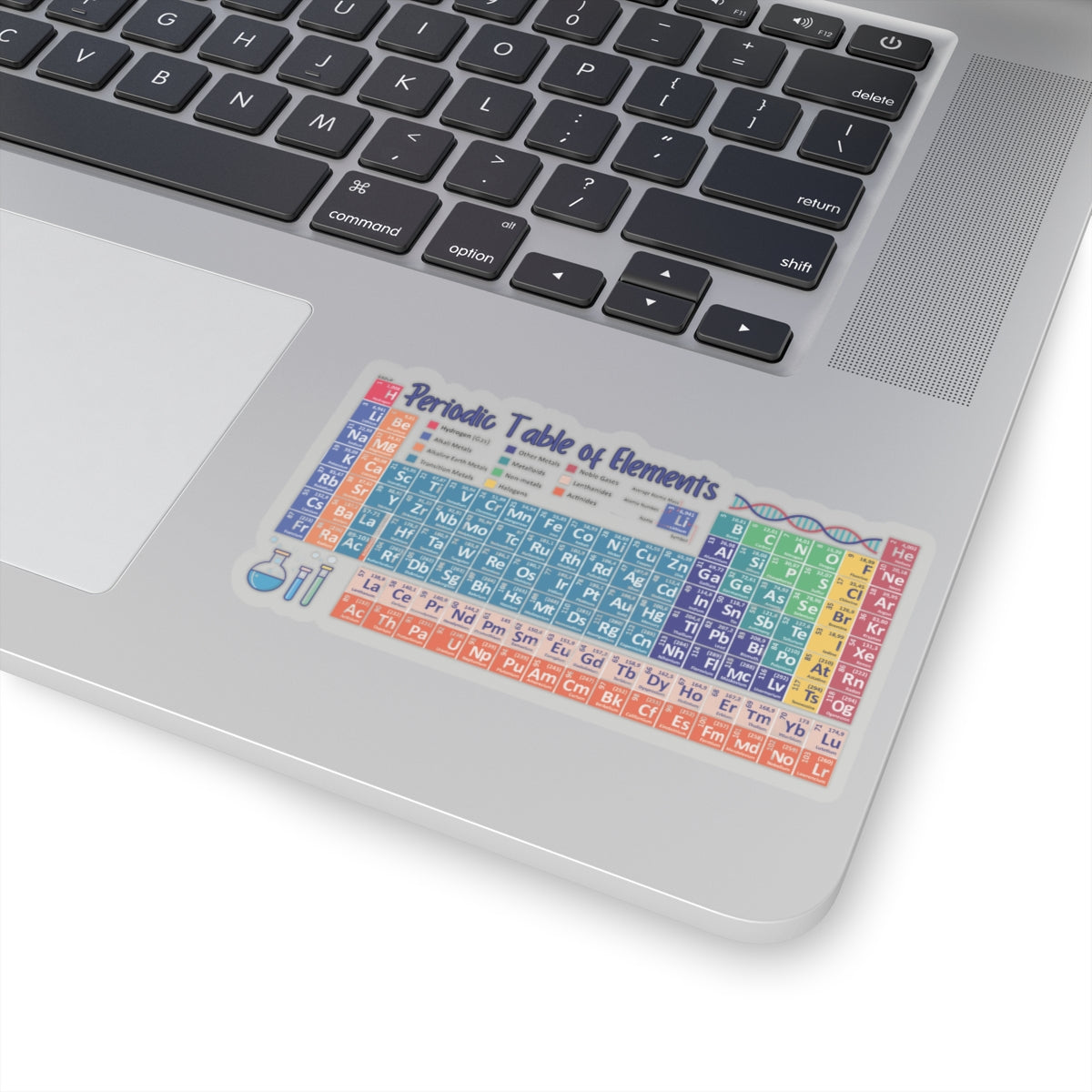 Scientific Periodic Table of Elements -Kiss-Cut Stickers