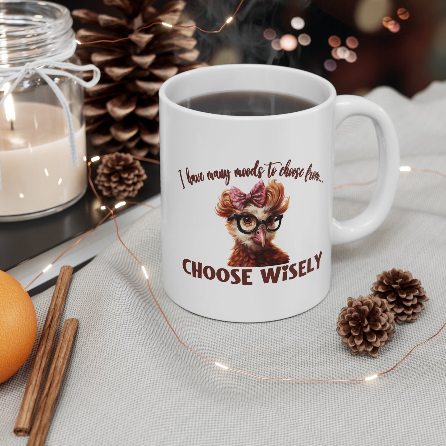 Chicken/Hen Mood -Mug 11oz