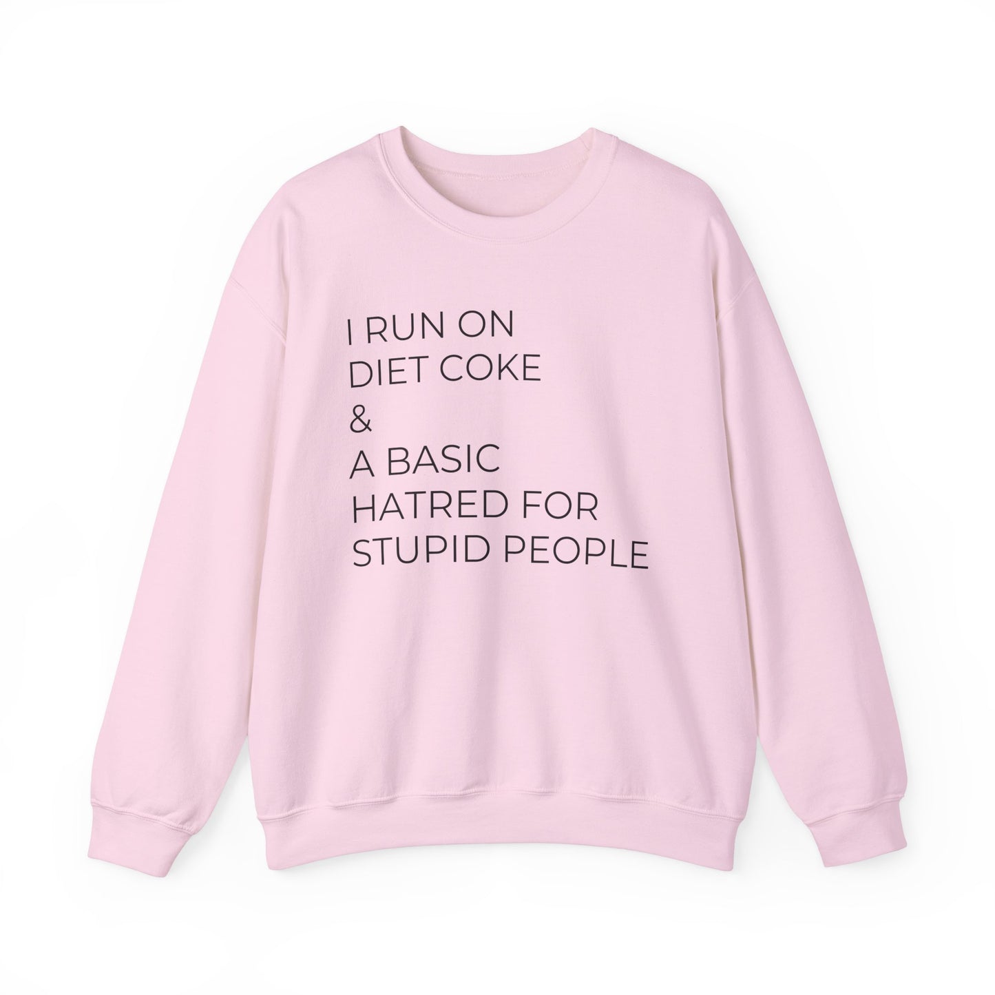 I Run on Diet Coke -Unisex Heavy Blend™ Crewneck Sweatshirt