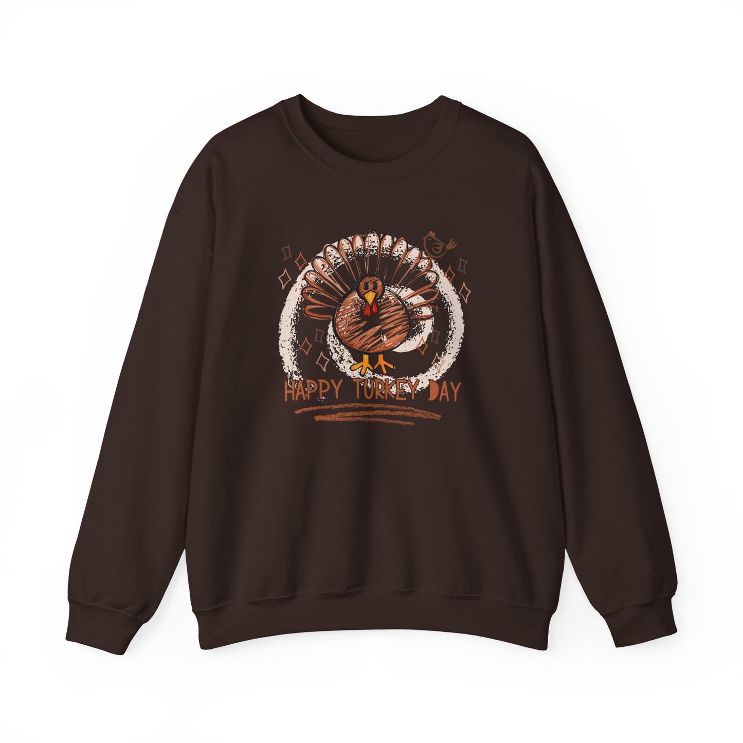 Happy Turkey Day Thanksgiving Holiday Sweatshirt