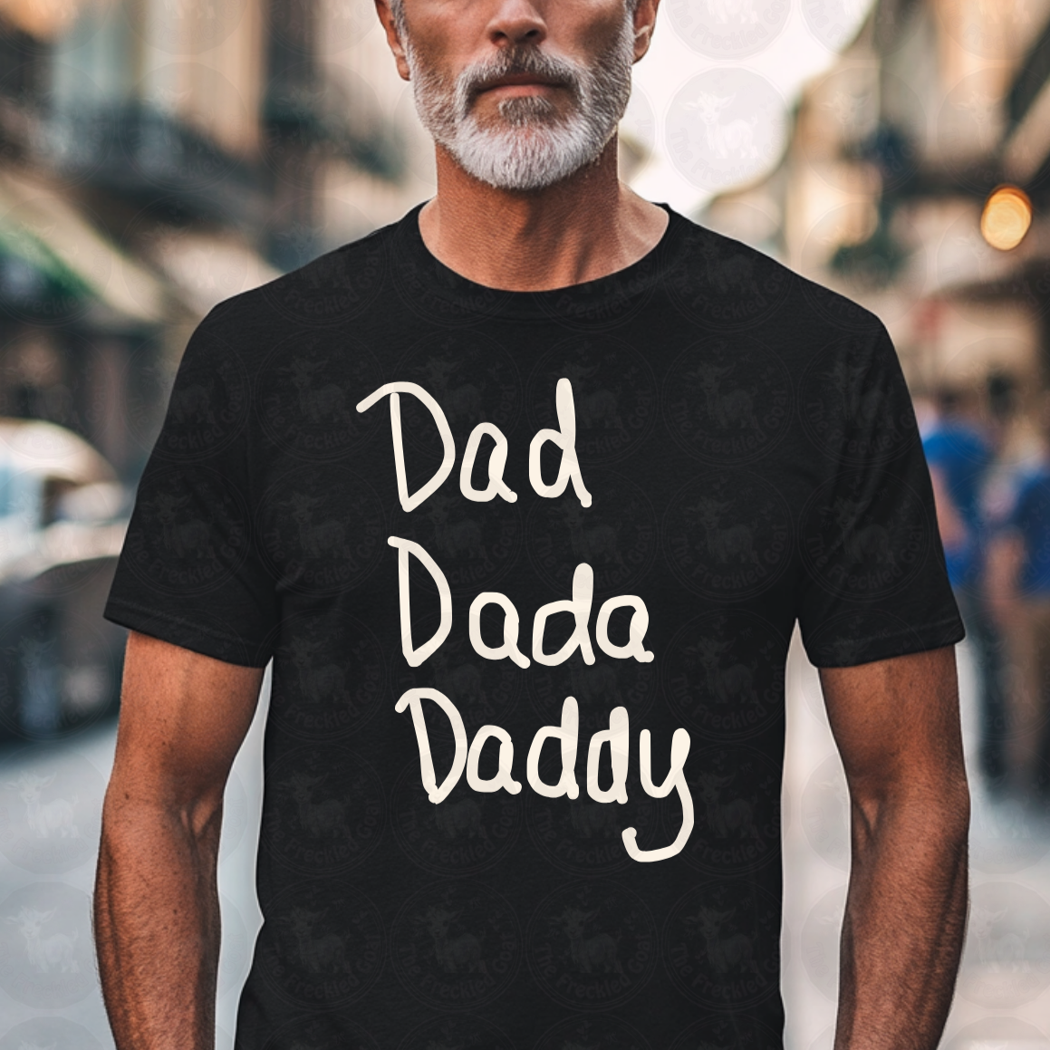 Father's Day Design | Dad Dada Daddy Handwritten Art | Cute Minimalist Father’s Day Printable | Nursery or Playroom Decor for Dads