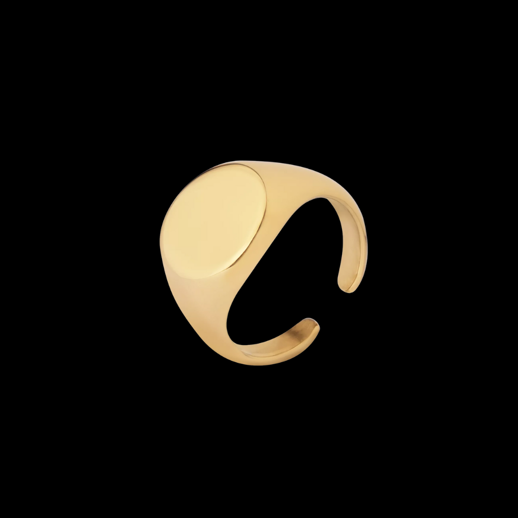 Oval Signet Ring (Free Engraving)