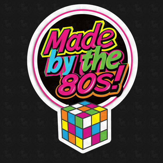 Made by the 80's Vintage Retro Digital Design Download