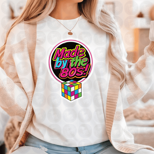 Made by the 80's Vintage Retro Digital Design Download