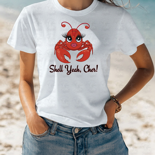 New Orleans Bougie Crawfish Girl | Cute Sassy New Orleans Crawfish Digital Design Download