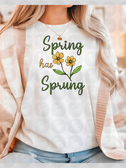 Spring Has Sprung Digital Design Download
